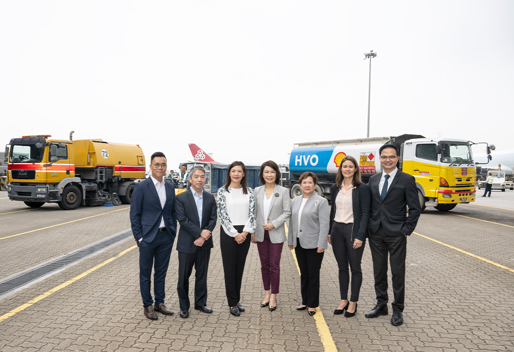 Trial of using hydrotreated vegetable oil (HVO) on ground support equipment (GSE)